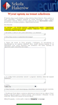 Mobile Screenshot of opinia.szkolahakerow.pl